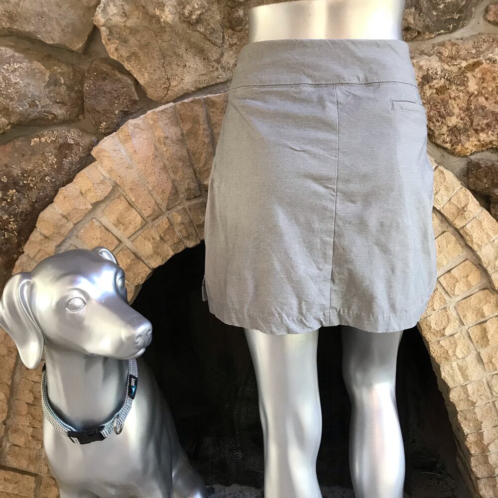 Lady Hagen Gray Golf Skirt Skort Women's Size Medium
